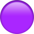 🟣 Purple Circle in apple