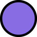 🟣 Purple Circle in samsung
