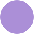 🟣 Purple Circle in twitter