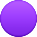 🟣 Purple Circle in facebook
