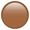 🟤 Brown Circle