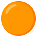 🟠 Orange Circle in google
