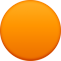 🟠 Orange Circle in facebook