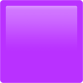 🟪 Purple Square in apple