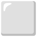 ⬜ White Large Square in google