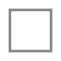 ◻️ Biały średni kwadrat