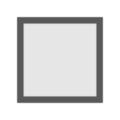 ◻️ Weißes mittleres Quadrat