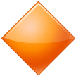 🔶 Large Orange Diamond in microsoft