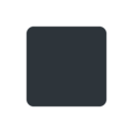 ◾ Black Medium-Small Square in twitter