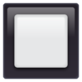 🔲 Black Square Button in twitter