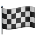 🏁 Chequered Flag in apple