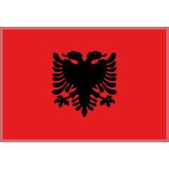 🇦🇱 Flag: Albania in facebook
