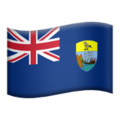 🇦🇨 Flag: Ascension Island in apple
