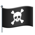 🏴‍☠️ Pirate Flag in apple