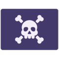 🏴‍☠️ Pirate Flag in samsung