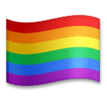 🏳️‍🌈 Rainbow Flag in apple
