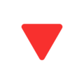 🔻 Red Triangle Pointed Down