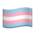 🏳️‍⚧️ Transgender Flag in apple
