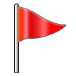 🚩 Triangular Flag in microsoft