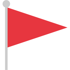 🚩 Bandeira Triangular