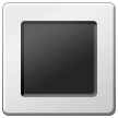 🔳 White Square Button in microsoft