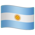 🇦🇷 Flag: Argentina in samsung
