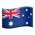 🇦🇺 Flag: Australia in apple