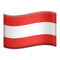 🇦🇹 Flag: Austria in apple