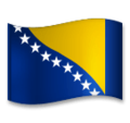 🇧🇦 Bandera: Bosnia y Herzegovina