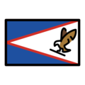 🇦🇸 Bandeira: Samoa Americana