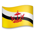 🇧🇳 Bandera: Brunéi