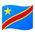 🇨🇩 flaga: Kongo — Kinszasa