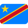 🇨🇩 Bandeira: Congo – Kinshasa