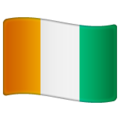 🇨🇮 Flaga: Wybrzeże Kości Słoniowej