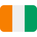 🇨🇮 Bandeira: Costa do Marfim