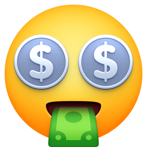 🤑 Money-Mouth Face emoji - Meaning, Copy and Paste