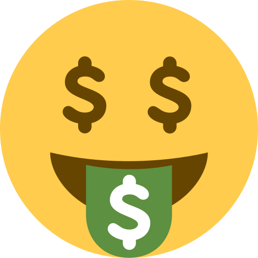 🤑 Money-Mouth Face emoji - Meaning, Copy and Paste