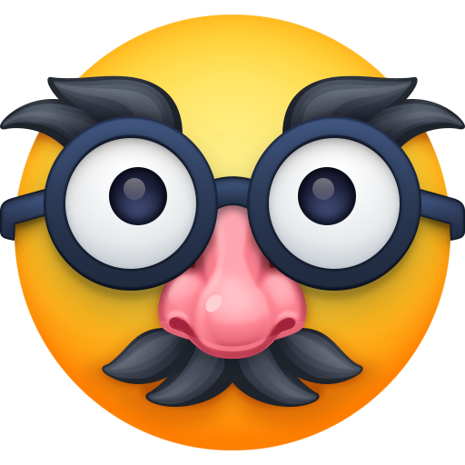 🥸 Disguised Face emoji - Meaning, Copy and Paste