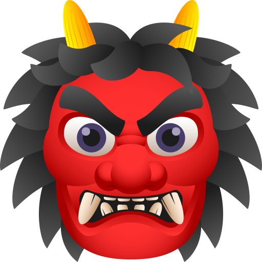 👹 Ogre emoji - Meaning, Copy and Paste