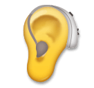 🦻 Ear with Hearing Aid