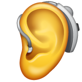 🦻 Ear with Hearing Aid