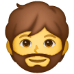 🧔 Person: Beard