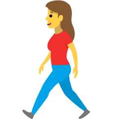 🚶‍♀️ Woman Walking