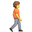 🚶‍➡️ Person Walking Facing Right