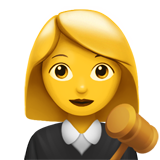👩‍⚖️ Femme juge