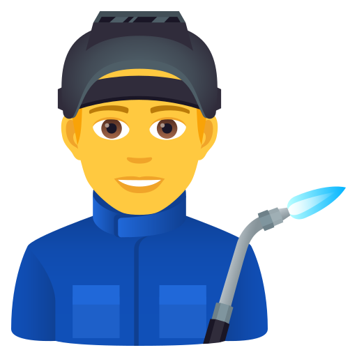👨‍🏭 Man Factory Worker