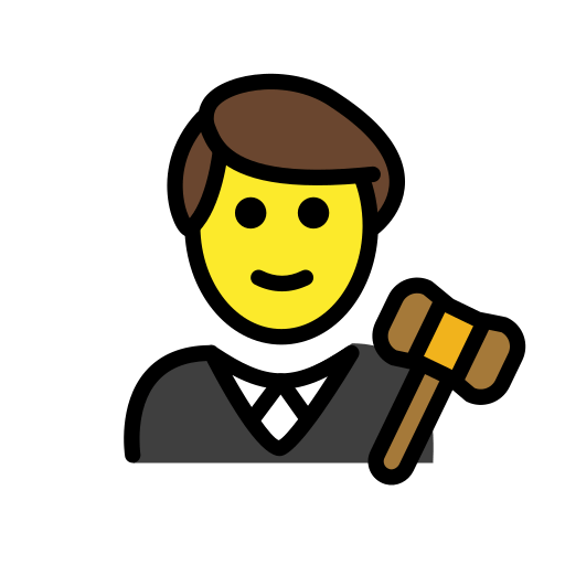 👨‍⚖️ Erkek Yargıç