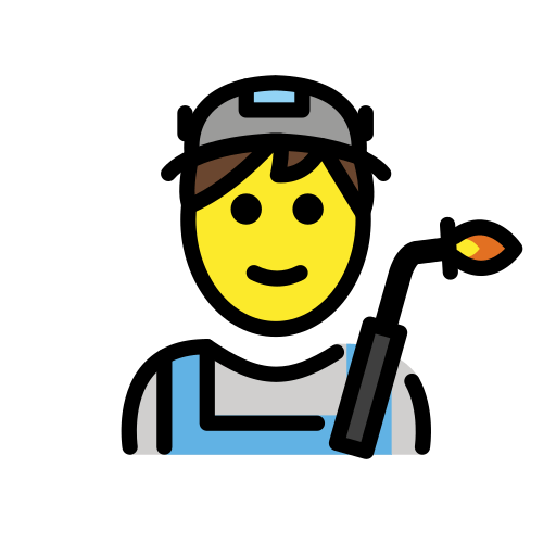 👨‍🏭 Man Factory Worker
