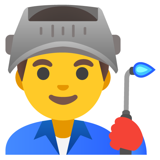 👨‍🏭 Man Factory Worker