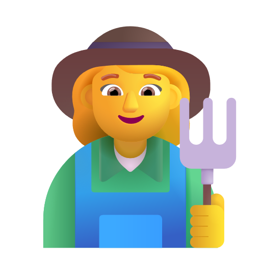 👩‍🌾 Femme agricultrice